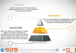 Mission, vision, valeur de GDI